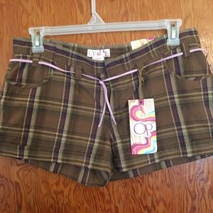 OP brand new plaid light weight shorts